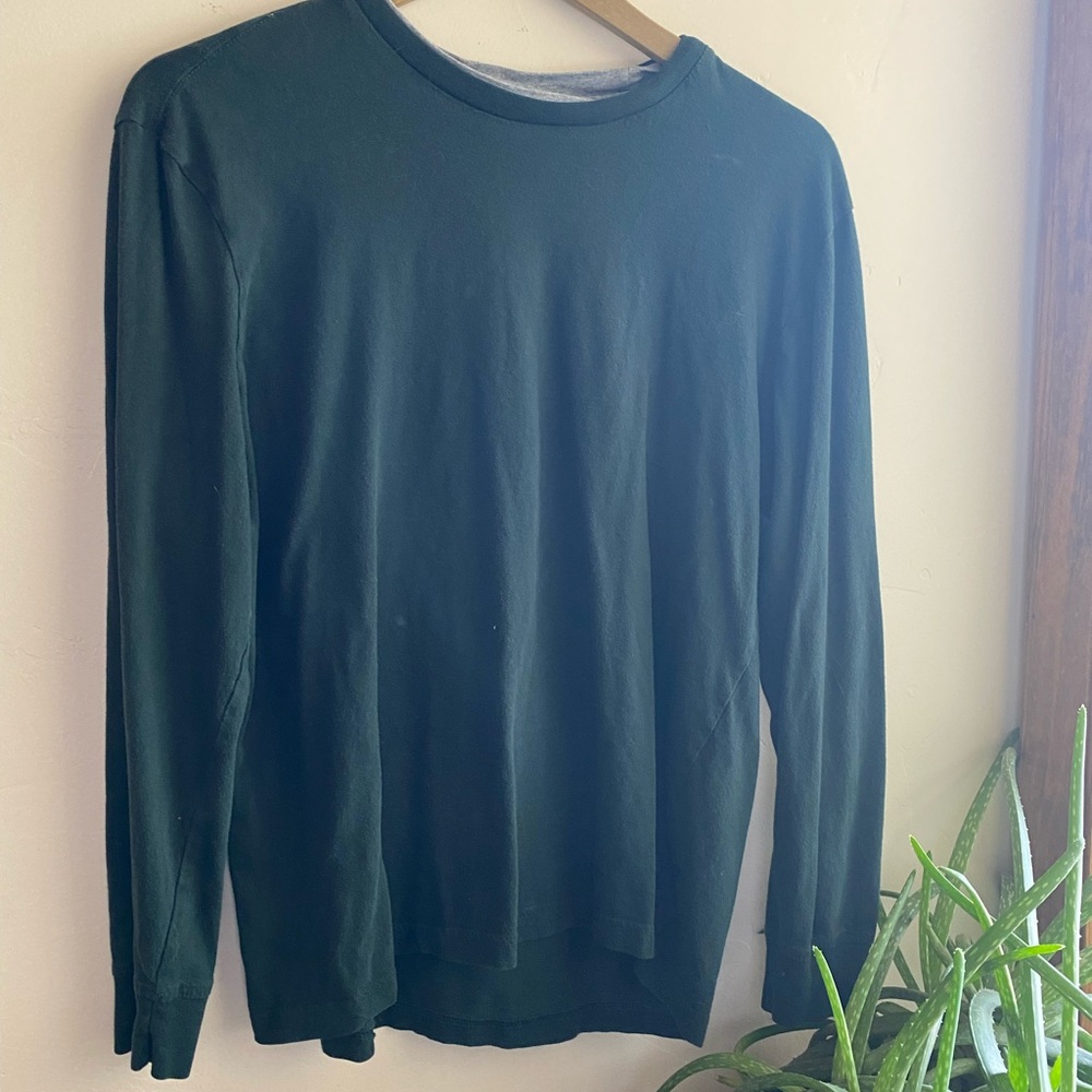 Club Room Dark Green Long Sleeve Shirt